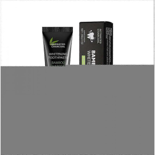 (1pc) Bamboo charcoal toothpaste, effective fresh breath, tooth brightening toothpaste, improve yellow teeth, bamboo charcoal stain removal toothpaste