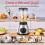1.5L Glass Jug Blender Food Processor Smoothie Maker Juicer Grinder 7