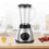 1.5L Glass Jug Blender Food Processor Smoothie Maker Juicer Grinder 9