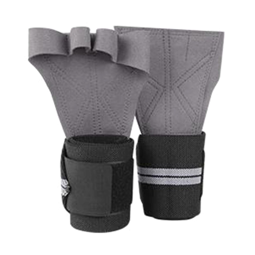 Padded Gloves Unisex For Women And Men Breathable Weightlifting Training Gloves With Wrist Strap-image-OPC-PJFDW5W-NEW