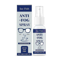 jue fish anti-fog spray glasses anti-fog cleaning lens clear field of view waterproof portable mist remover