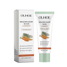 Ouhoe Carrot Smear Mask Gentle Nourishing Facial Skin Moisturizing Skin Care Facial Mask