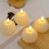 (Dot Rubik Cube) Pumpkin Battery Operated Candle, Flameless Pumpkin Shaped Candles 5