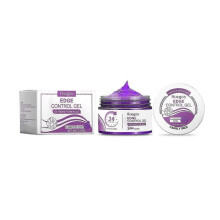 (Purple Acai Berry 80G) Hoegoa Hair-Styling Gel Broken Hair Fetal Hair Bangs Shape Gentle Soft Moisturizing Care Hair Natural Pomade