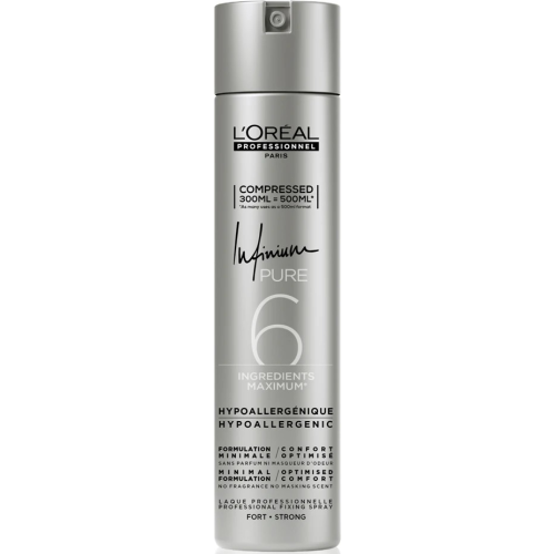 L’Oréal Paris L'ORÉAL INFINIUM PURE Laque Forte – Fixation longue durée 500 ml
