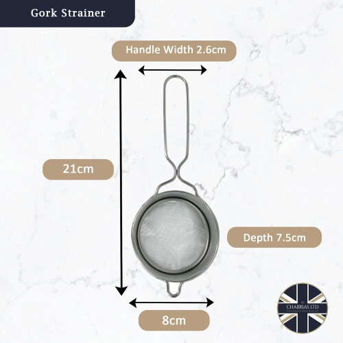 Gorky Strainer  Premium Bar Cocktail Strainer for Silky-Smooth Drinks 2