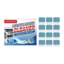 Dishwasher cleaning effervescent tablets Remove oil and sewage and scale Household kitchen dishwasher cleaning odor