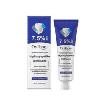 7.5% Hydroxyapatite Toothpaste, Hidroxiapatita Toothpaste for Enamel Protection and Tooth Strengthening, Gentle Mint, Fresh Breath, Oral Health