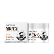 Matte fluffy hair wax, long-lasting hair, natural, fixed, refreshing and smooth hair wax