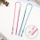 Cord Threader Tool Pack of 2, Flexible Hoodie String Threader, Sewing Loops Set, Rope Threader Clips for Jackets Coats 5