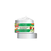 Wiyun Fruit Cleansing Mask Gently Cleansing Skin Moisturizing Fine Pores Skin Glossy Care Mask
