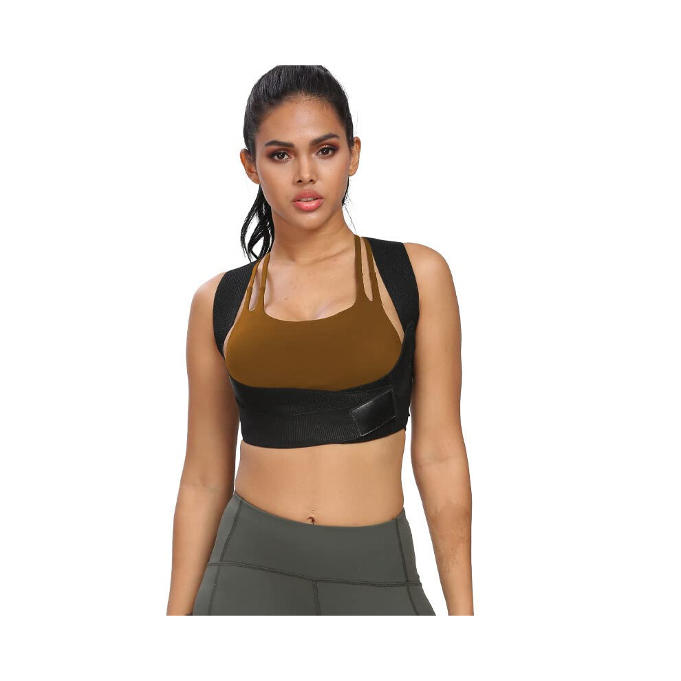 Back Straightener For Men And Women, Adjustable Posture Corrector, Lumbar Support, Size M