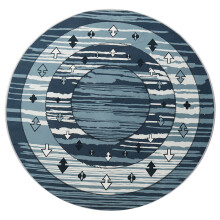 (A) Circular Round Rugs Floor Carpets Small Extra Large Circle Mats Modern for Home Living Room Decoration