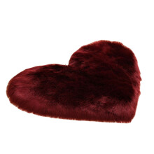 (Red) Fluffy Area Rugs Anti-Skid Shaggy Carpet Dining Floor Door Mats Bedroom