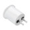 (US Plug) E27 Light Socket To EU/US Plug Holder Adapter Converter For Bulb Lamp 5