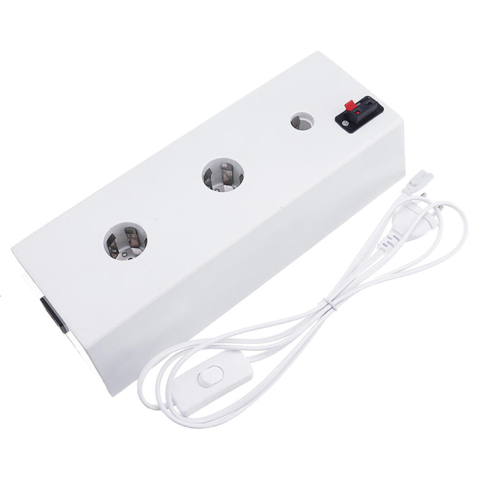 E27 E14 4A Bulb Adapter Eu Plug Aging Test Lamp Holder Light Socket Ac100-220V 3592643657934