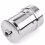 (Silvery, E26) E27 E26 Aluminium Retro Vintage Industrial Edison Screw Light Socket Lamp Holder 7