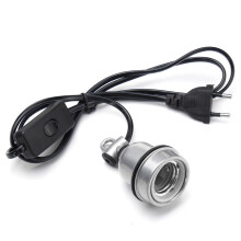 (UK Plug) E27 100W Waterproof Heat Lamp Holder For Pet With Switch US UK AU EU Plug