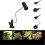(UK Plug) E27 30CM Flexible Reptile LED Light Lamp Holder Bulb Adapter Socket with Clip On Switch AC110-220V 8