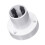 (White) AC100-240V 4A E27 Base Socket Light Bulb Adapter Aging Test Lamp Holder Surface Fixture 7