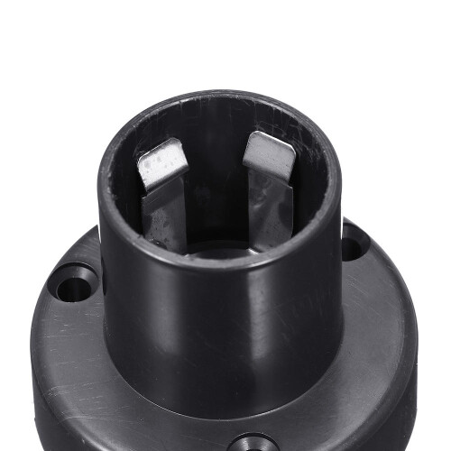 (White) AC100-240V 4A E27 Base Socket Light Bulb Adapter Aging Test Lamp Holder Surface Fixture 2