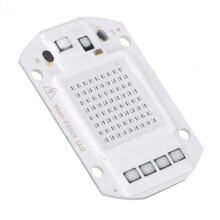 (Blue) AC220V 50W COB LED Chip Red Green Blue Light Source for DIY Spotlight Floodlight Lamp