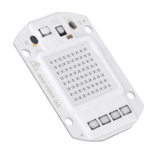 (Blue) AC220V 50W COB LED Chip Red Green Blue Light Source for DIY Spotlight Floodlight Lamp