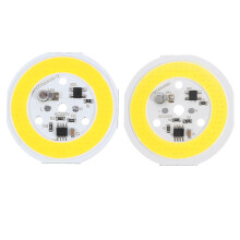 (Warm White) AC220-240V 9W DIY COB LED Light Chip Bulb Bead For Flood Light Spotlight