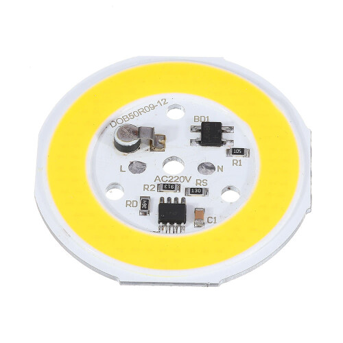 (Cold White) AC220-240V 9W DIY COB LED Light Chip Bulb Bead For Flood Light Spotlight 2