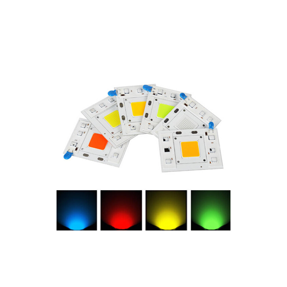 (Yellow, 50W) 20W 30W 50W COB LED Chip AC220V Smart IC Light Source for Floodlight Street Lamp-image-OPC-PJFF2SV-NEW