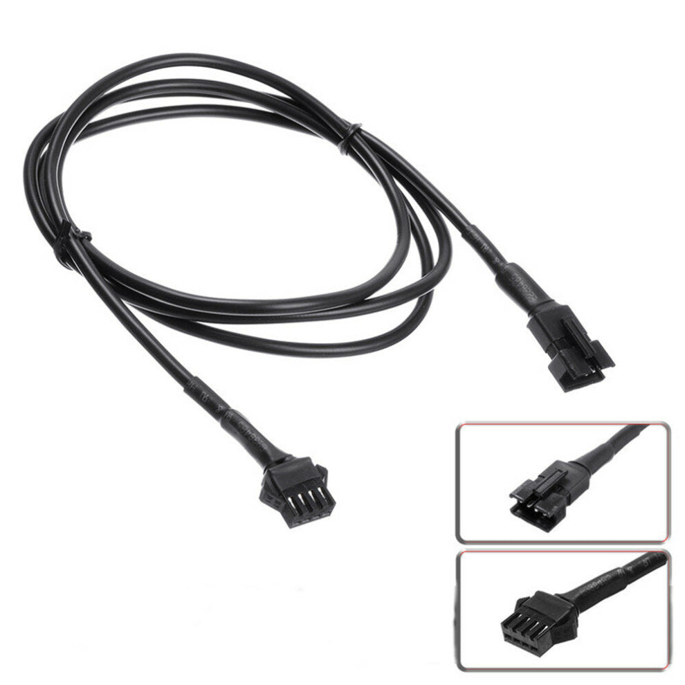 (2pcs) 1.2M 4 Pin Extension Cable Extended Wire for 5050 3528 RGB LED Strip Light-image-OPC-PJFF2XS-NEW