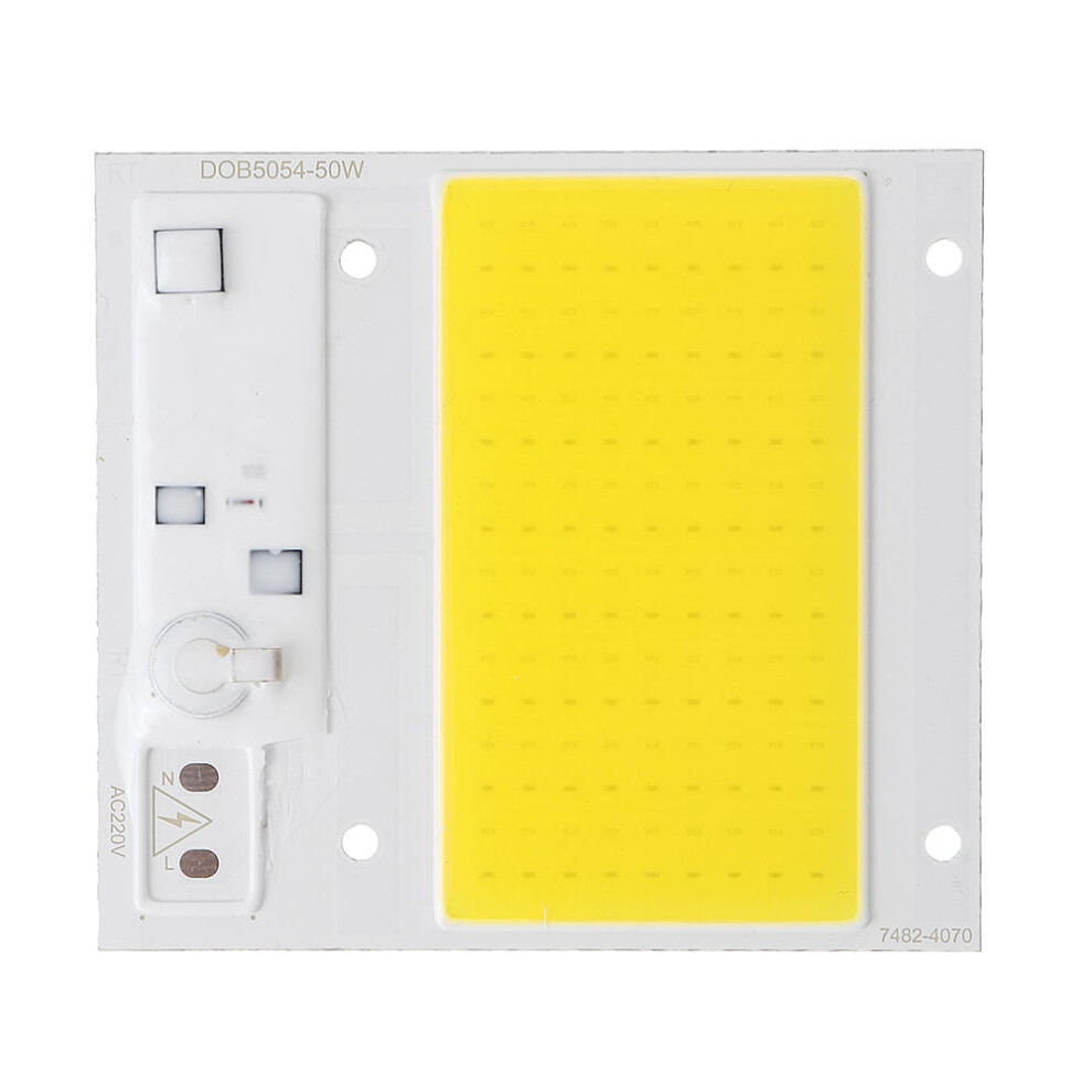 (Pure White, 100W) 50W 100W Pure White/Nature White Thunder Protection Cob Led Chip For Flood Light Ac220-240V 3592643655961