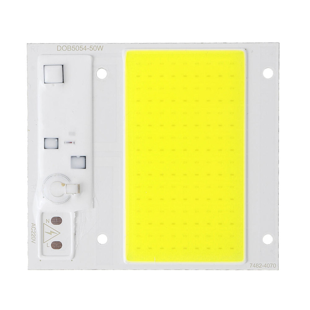 (Natural White, 100W) 50W 100W Pure White/Nature White Thunder Protection Cob Led Chip For Flood Light Ac220-240V 3592643655978