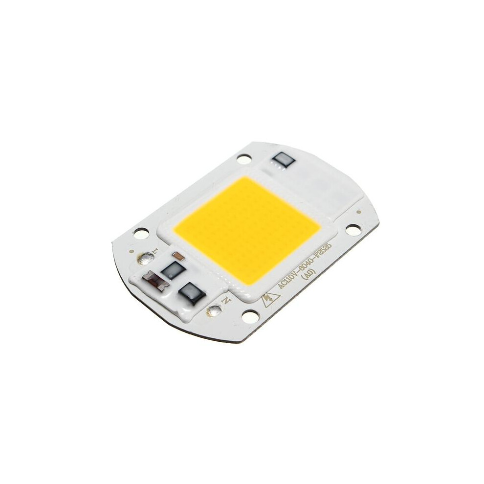 (Warm White, 110V) 20W 1800LM Warm/White DIY COB LED Chip Bulb Bead 60x40mm For Flood Light AC110/220V-image-OPC-PJFF2ZS-NEW