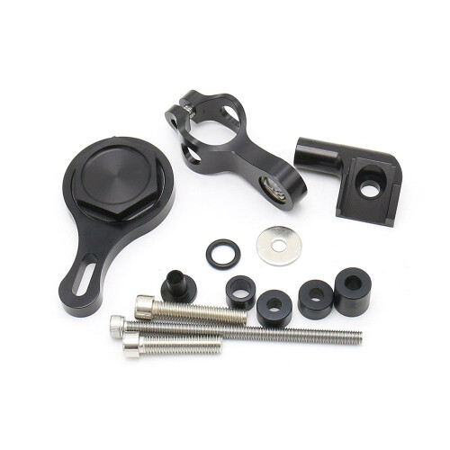 (Gold) Damper Bracket Steering Mount Kit Motorcycle Stabilizer Mounting Replacement 2