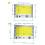 (Warm White, 150W) High Power 150W 200W Integrated COB LED Beads Chip Light Source Driverless For Floodlight AC190-240V 12