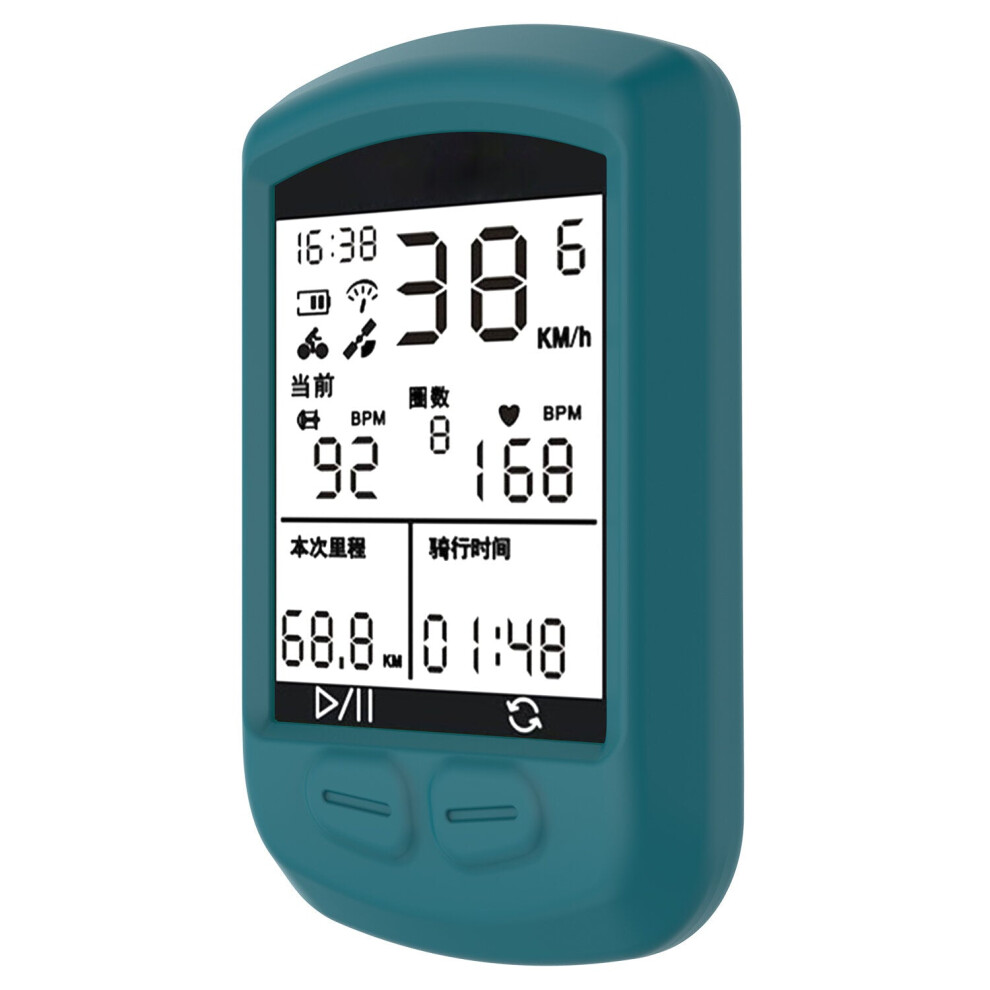 (Green) Bike Computer Cover Waterproof Silicone Case Bicycle Gps Devices Protective Green 6112212729076