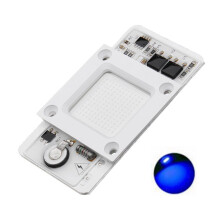 (Blue, 20W) 20W/30W/50W Warmwhite/White/Blue/Red/Green COB LED Chip Floodlight Spotlight AC220-240V