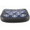 (8 Suction Cup) Motorcycle Rear Pillion Rectangular Seat Pad 6/8 Suction Cup Black For Harley Cruiser Custom 3
