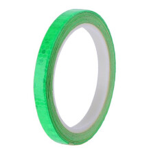 (Green) 315" Cycling MTB Bike Safety Reflective Wheel Sticker for Scooter Bike Decal Tape