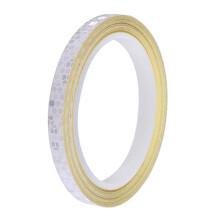 (White) 315" Cycling MTB Bike Safety Reflective Wheel Sticker for Scooter Bike Decal Tape