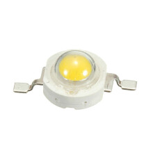 (Warm White) 10pcs 3W LED Lamp Bulb Chips 200-230Lm White/Warm White Beads 3.2-3.4V