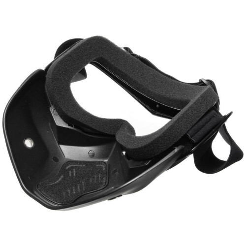 (Red) Motorcycle Helmet Face Mask Windproof Shield Goggles Detachable 2