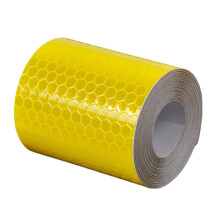 (Gold) 3m Reflective Bicycle Stickers Cycling Decals Adhesive Tape For Bike Safety Bicycle Accessories