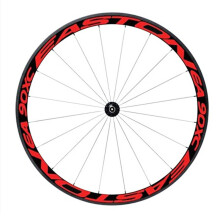 (I) 1Pc 26/27.5inch Wheel Sticker Reflective Bike Decals Cycling Safe Protector MTB Bike Accessories