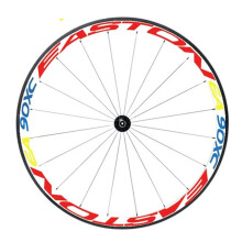 (H) 1Pc 26/27.5inch Wheel Sticker Reflective Bike Decals Cycling Safe Protector MTB Bike Accessories