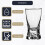 Heavy Base V-Shaped Shot Glasses 35ml 4