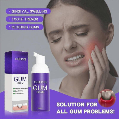 Eelhoe Gum Foam Mousse Care Gums Deep Clean Teeth Dirt Cleaning Mousse Toothpaste 1