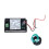 (Black) AC Three-phase 500V 100A LED Dual Display AC Voltmeter Current Meter Digital Display 7