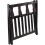 Foldable Suitcase Holder, Luggage Rack, Lower Shelf, Vintage Style, Black 1